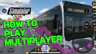 How To Play Multiplayer in Bus Simulator 2023 screenshot 2