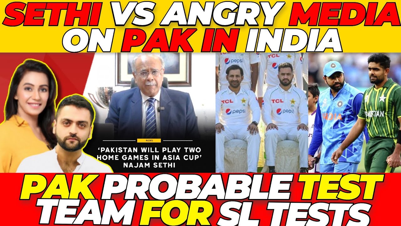 Najam Sethi vs Angry Media on Pak in India for ODI World Cup | Probable ...