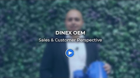 Dinex OEM Sales & Customer Perspective with Yahya Sahip, CSO