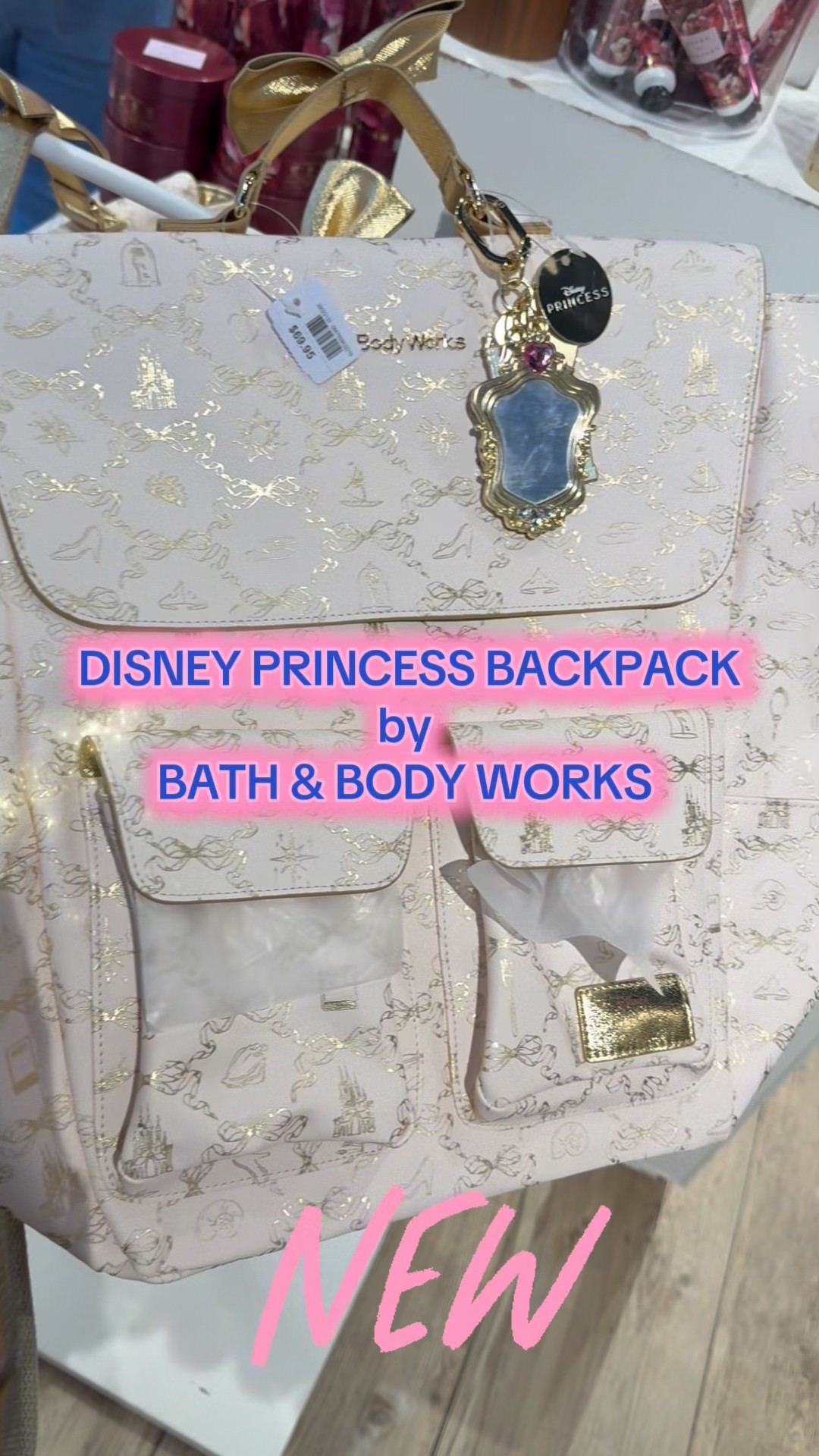 NEW DISNEY PRINCESS BACKPACK by BATH & BODY WORKS #shorts - YouTube