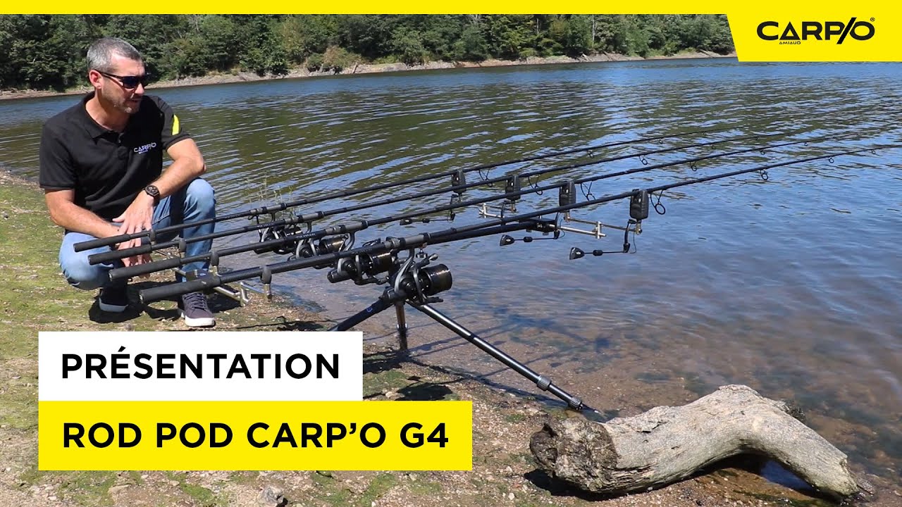 Carp'o  Présentation du nouveau Rod Pod Carp'o G4 