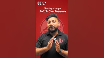⏳AMU B.Com Entrance Prep EXPLAINED in Under 1 Minute! 🎯 |Yasir Ali Classes| #AMUEntrance #StudySmart
