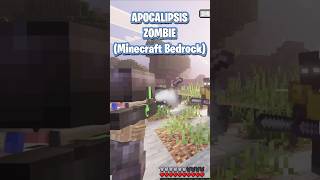 “Esto ya no parece Minecraft 😨” #minecraft #mods #apocalipsis #zombie #realistic #bedrock #addons