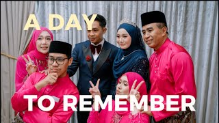 Everything That Happened on Abang's Wedding | PART 2 | NANGIS WAKTU SPEECH