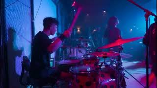 AFTERCOMA - JELAGA (Bauzaftercoma Drumcam) Live at Grun