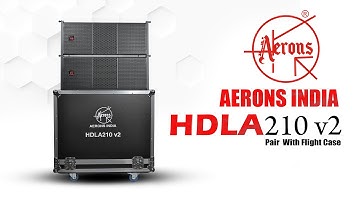 AERONS HDLA210 V2 || Dual 10 Line array