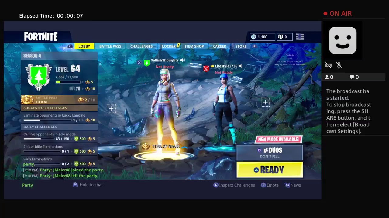 Fortnite Duo- iPreferChamp ft. LifeStyle2736