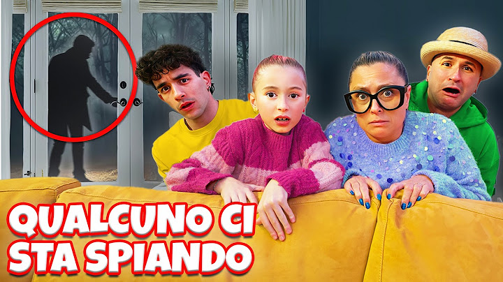 UN PERSONAGGIO SCONOSCIUTO HA BUSSATO ALLA PORTA E CI SPIA ALLE 3 DI NOTTE IN CASA NOSTRA!