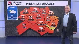 Daniel's Updated South Carolina Weekend Weather Forecast