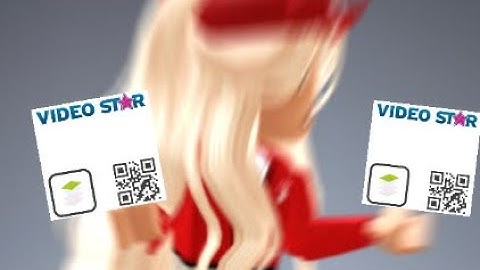 Free video star QR codes!! And tutorial for one intro