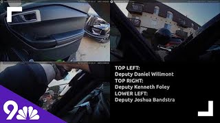 Body camera video shows deadly shooting of car theft suspect