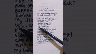 Lagi Viral Lagu Mbg mas Bahlil Ganteng  Putu Lirik Lagu