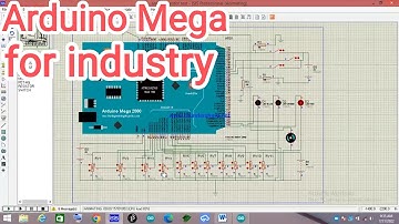 Atmega 2560 based project for industry | Arduino mega | proteus simulation