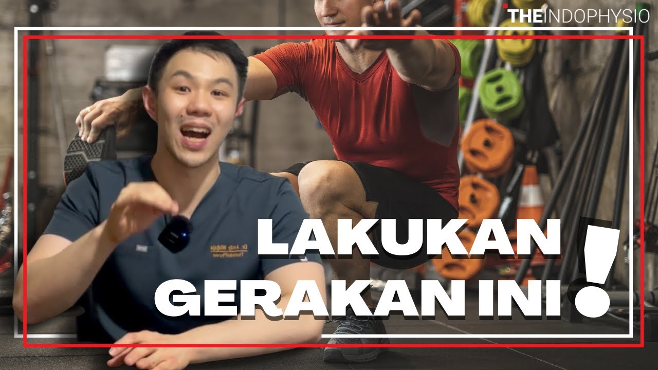 GERAKAN RAHASIA SUPAYA  LUTUT KUAT dan ANTI CEDERA