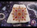 Mandala auf SANTORINI-Stein I Steine bemalen mit MandaLa I rockpainting