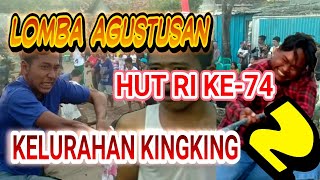 Lomba Agustusan peringatan HUT RI KE-74 Kelurahan Kingking, Tuban | Part 2