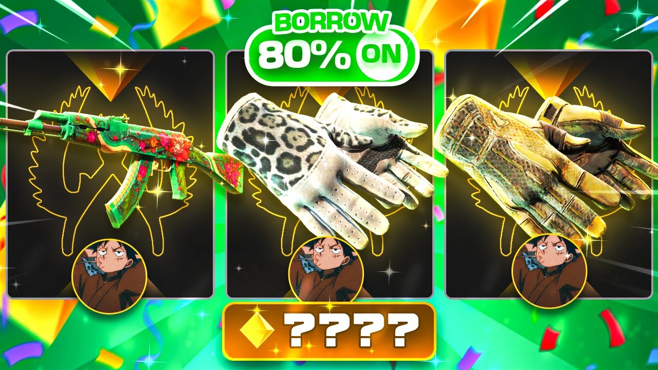 PLAYING WITH *NEW* BORROWING FEATURE ON CLASHGG CASE BATTLES! (100 GEM GIVEAWAY)