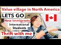 VALUE VILLAGE IN CANADA /thrift store in North America/international students/newcomers/lifestyle