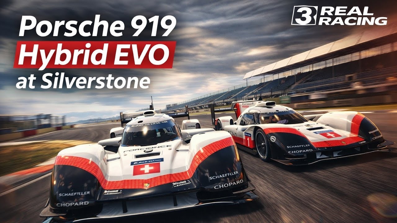 Real Racing3 Porsche 919 hybrid EVO at Silverstone