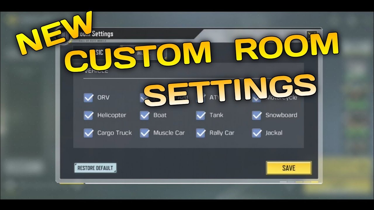 Custom Room Cod CUSTOM ROOM CALL OF DUTY MOBILE UPDATE SEASON 8 - YouTube