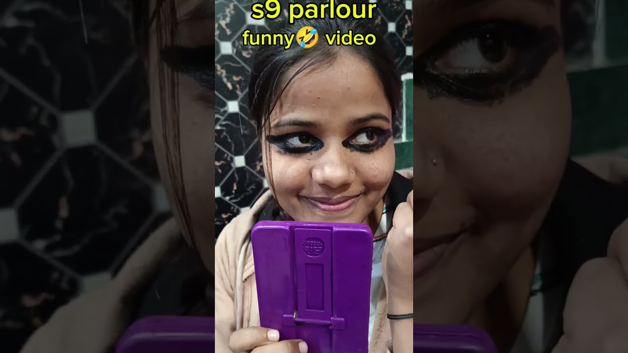 Funny video🤣2026 Mein kiye Jaane wala makeup😂 mauj masti mein parlour ka video🙏#funnyvideo #youtube