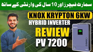Knox Krypton 6KW PV 7200 Hybrid Solar Inverter Complete Review | Solar Items