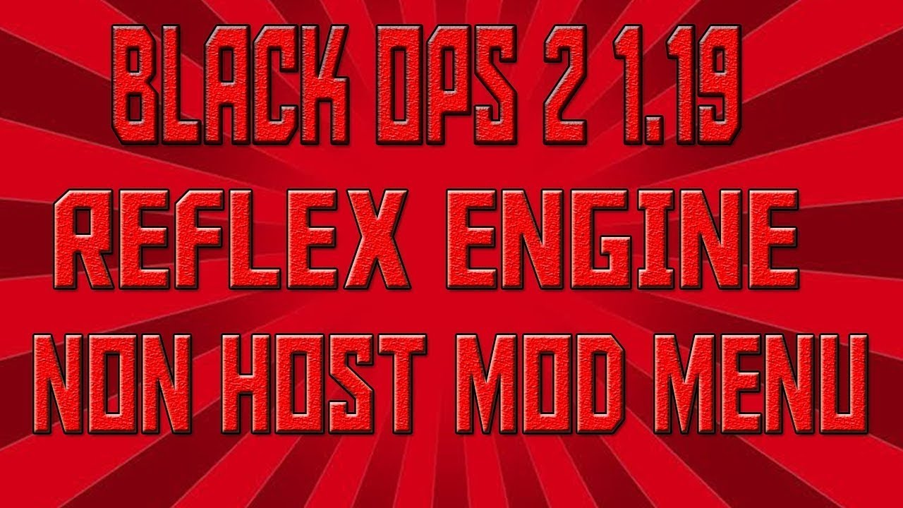 [Bo2] New Update |NonHost ModMenu Reflex Engine v2.2 SPRX + DOWNLOAD CEX/DEX