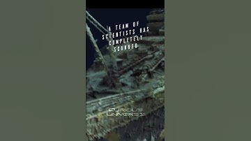 3D scan of Titanic gives up close look of wreckage #shorts #titanic #titanic3d #shortsvideo #video