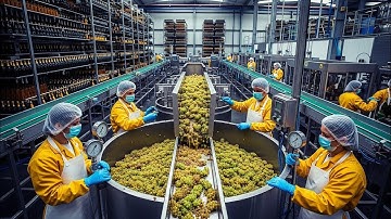 Inside the Champagne Production Factory Grapes to $500 Bottle (Full Process)