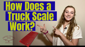 How Does a Truck Scale Work? (and what are the different types of vehicle scales)