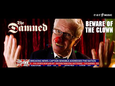 THE DAMNED &#039;Beware Of The Clown&#039; - Official Video - New Album &#039;Darkadelic&#039; out now!