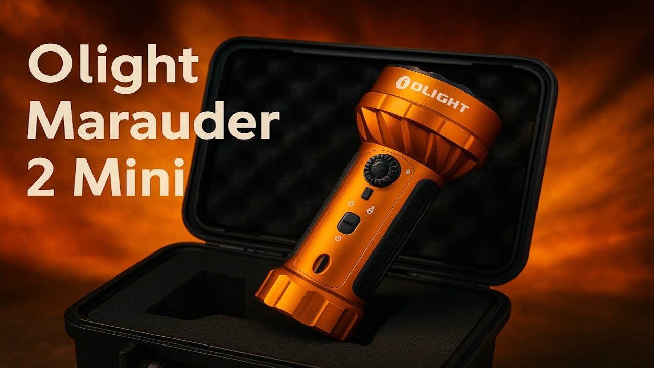 Olight Marauder Mini 2 - So viele Funktionen und so viel Leistung! Test!