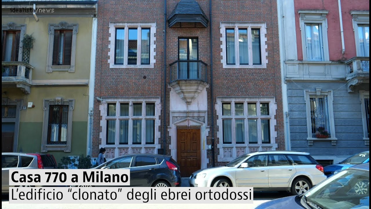 Casa 770, l'edificio degli ebrei ortodossi a Milano