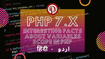 PHP Tutorial for Beginners in Urdu/Hindi: Interesting Facts about Local & Global Scope of Variables