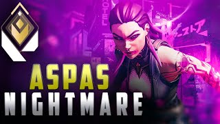 ASPAS  RADIANT'S NIGHTMARE | VALORANT MONTAGE #HIGHLIGHTS