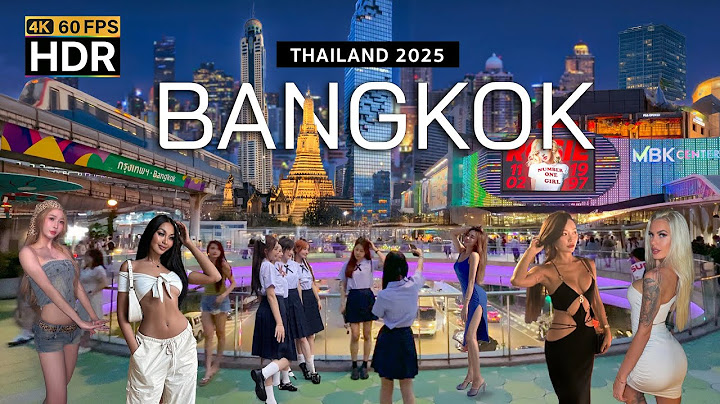 🇹🇭 4K HDR | Bangkok The Best City in the World to Visit in 2025 - Thailand Walking Tour