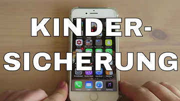 Wie deaktiviere ich die Kindersicherung Iphone?