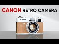 Fixed lens retro camera coming from canon