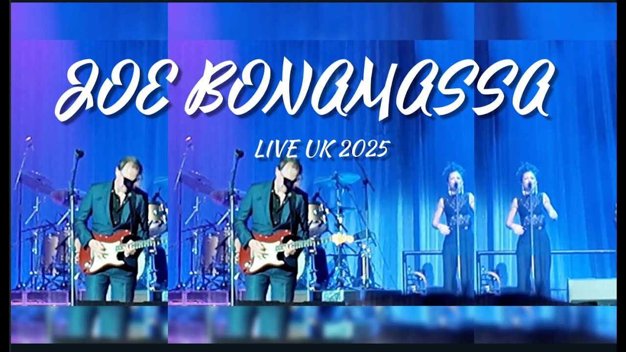 Joe Bonamassa LIVE ON STAGE UK TOUR 2025