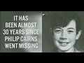Garda appeal for information on philip cairns disappearance