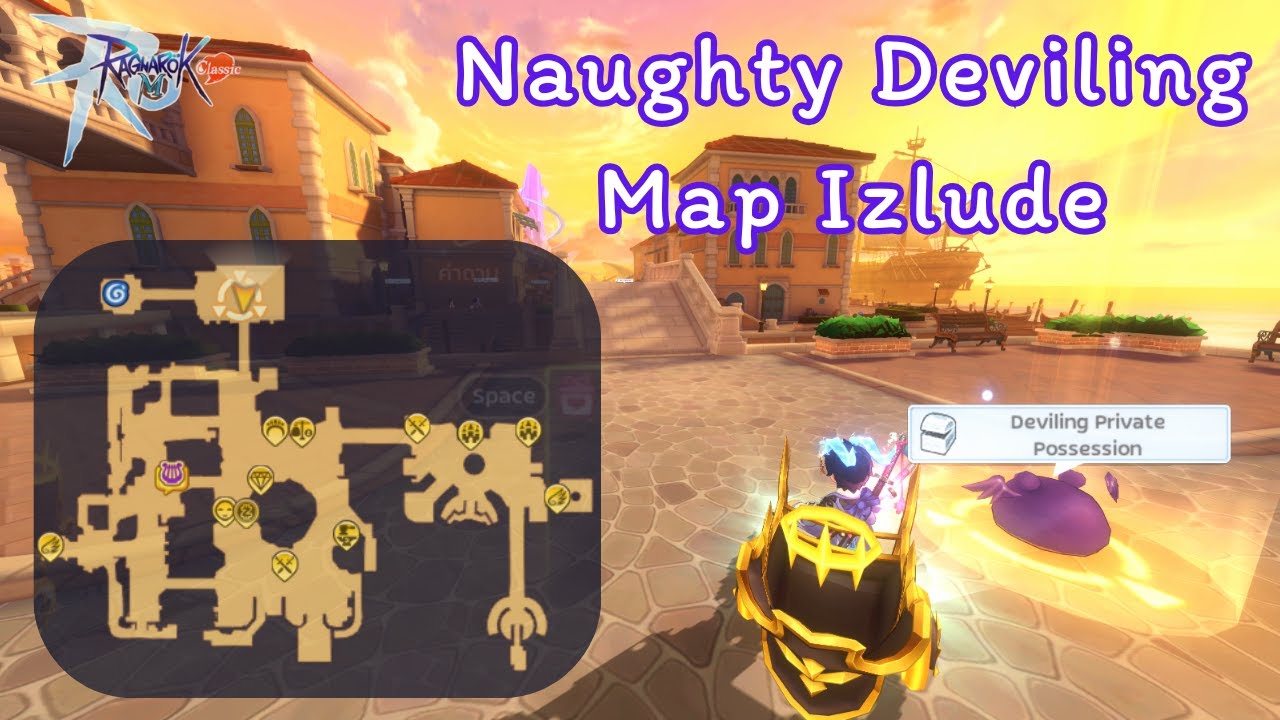 Ragnarok M Classic : Location Quest Naughty Deviling Map Izlude