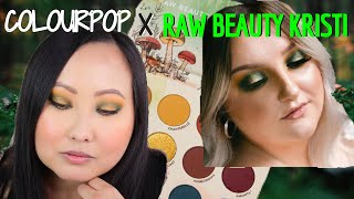 COLOURPOP PALETTE REVIEW RAWBEAUTYKRISTI PALETTE #ColourpopPaletteReview #RawBeautyKristiPalette