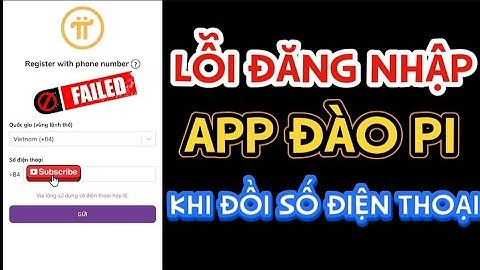 Pi Network lỗi đăng nhập App đào Pi khi đổi số điện thoại 👀🎉✅🅿️ℹ️ #investtv #pinetwork #coin #crypto