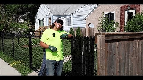 DIY Chain Link Video 7: Privacy Inserts