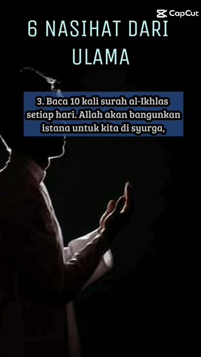 6 Nasehat Dari Ulama untuk meningkatkan iman dan taqwa #sholawat #ayatkursi #alikhlas #sedekahsubuh