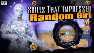 Freak Skills That Impressed Random Girl In Bgmi Iphone 14 Bgmi Montage