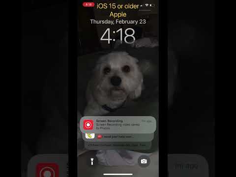 iOS 15 Lock Screen vs iOS 16 Lock Screen.apple.#shorts