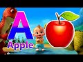 Phonics Song 2 with TWO Words in 3D - ABC Alphabet Songs A For Airplane &amp; Sounds For Kids NEW 1102