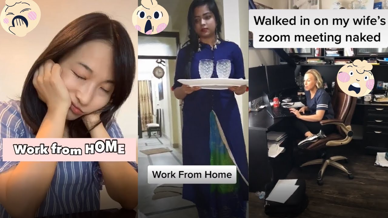 work from home tik tok