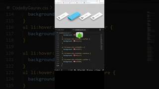 Create 3D Social Media Buttons Using Only HTML &amp; CSS | Amazing Hover Effect | Bit2Byte Shorts